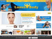 Tablet Screenshot of luxus-body.de